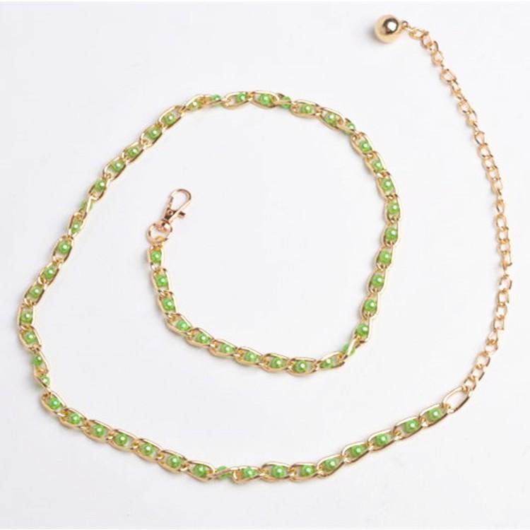 Thắt lưng - Đai váy - đai áo chuỗi ngọc dễ thương