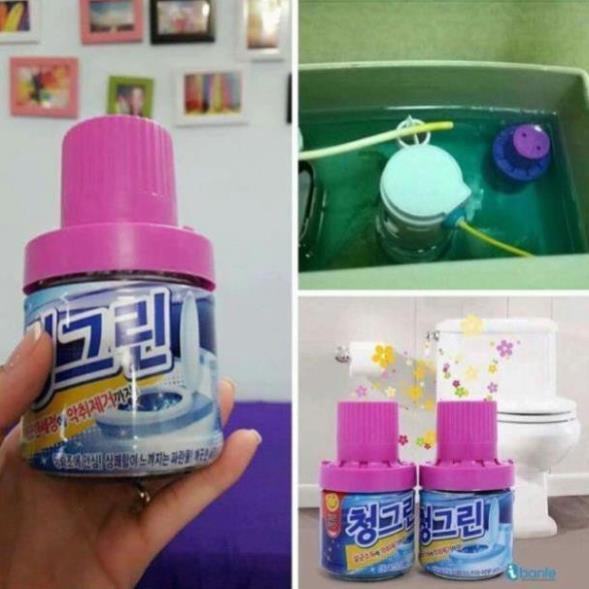 Chai thả bồn cầu khử mùi diệt khuẩn Hàn Quốc - GDHN Loại Tốt