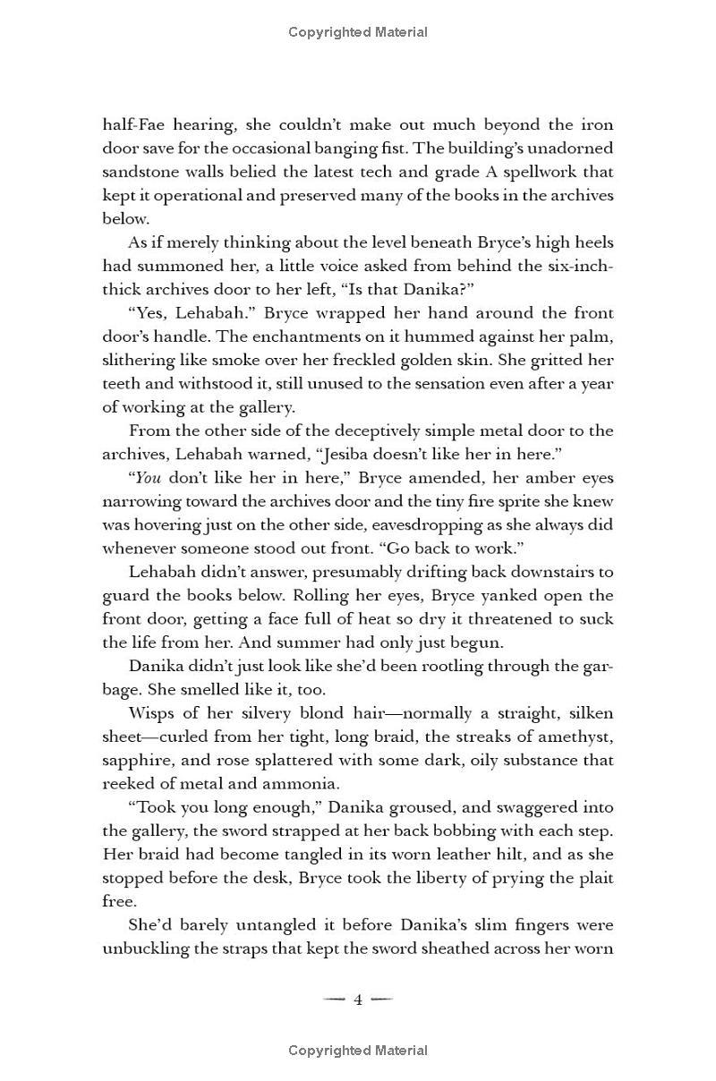 Sách ngoại văn: Crescent City - Book 1 - House Of Earth And Blood