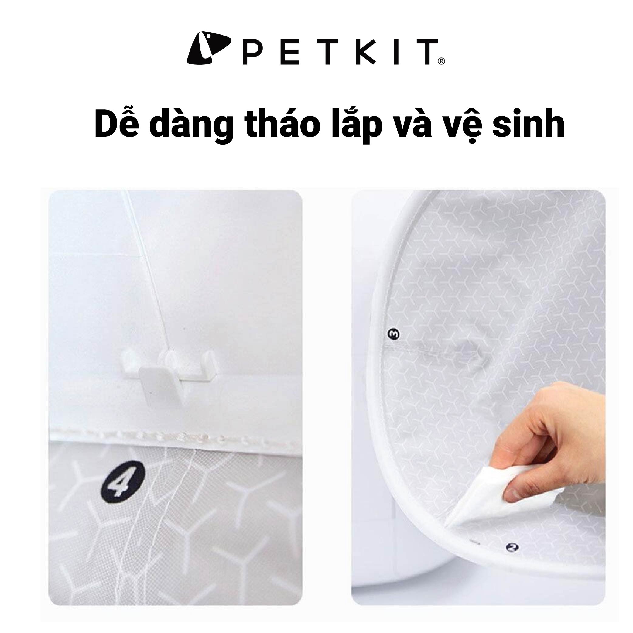 Thảm Lót Chống Dính Dùng Cho Máy Dọn Phân Mèo Petkit Pura Max