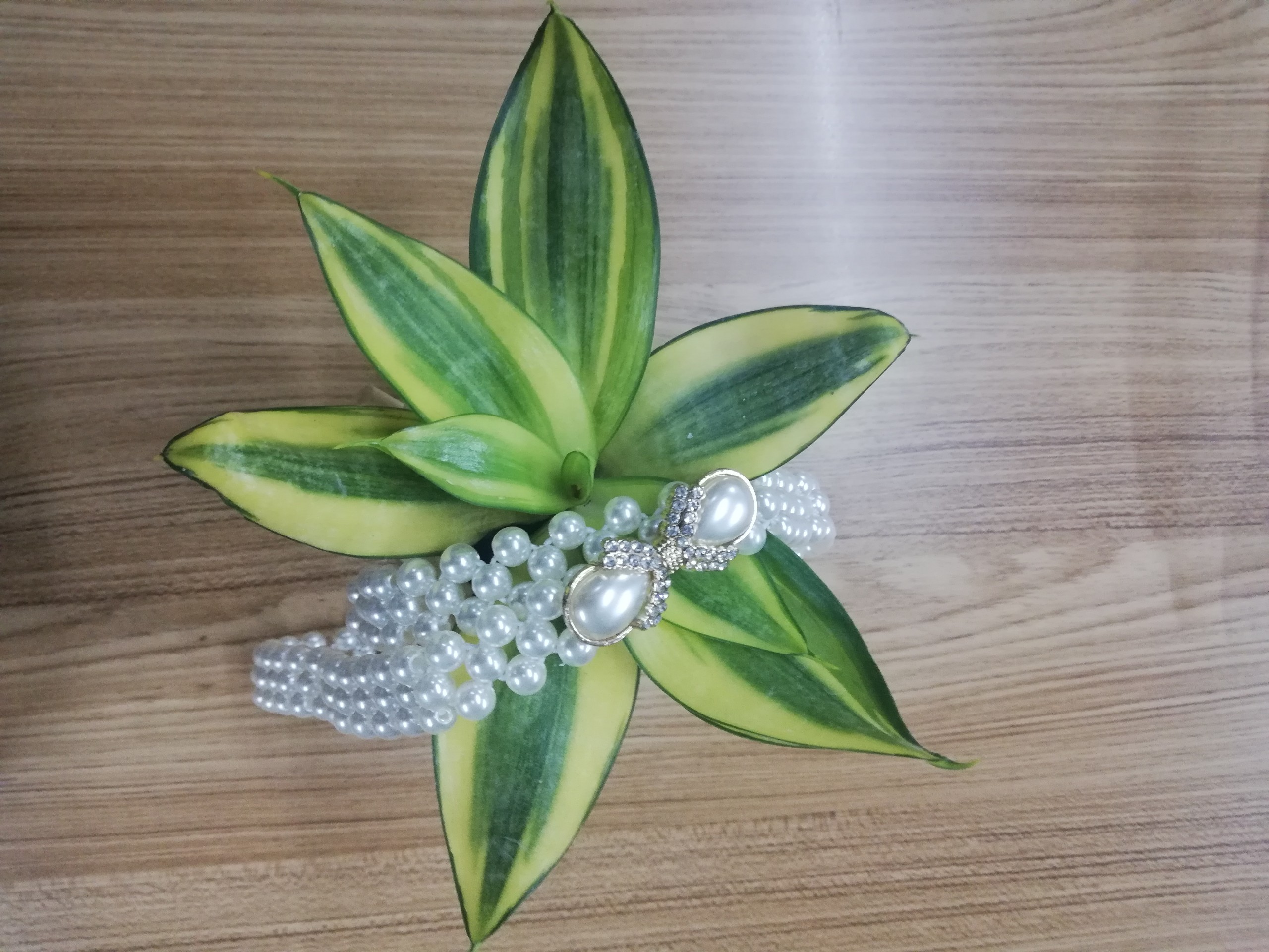 Thắt lưng nữ, dây nịt nữ ngọc trai - hình nơ