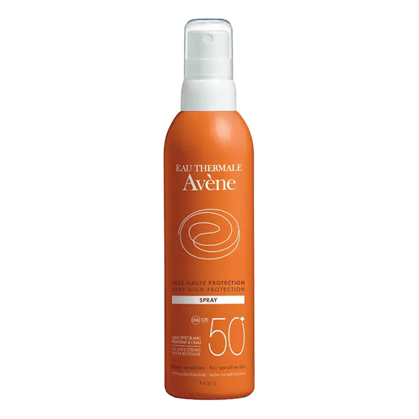 Chai xịt chống nắng bảo vệ tối đa Avène Very High Protection Spray Very Water Resistant SPF50+ (200ml)