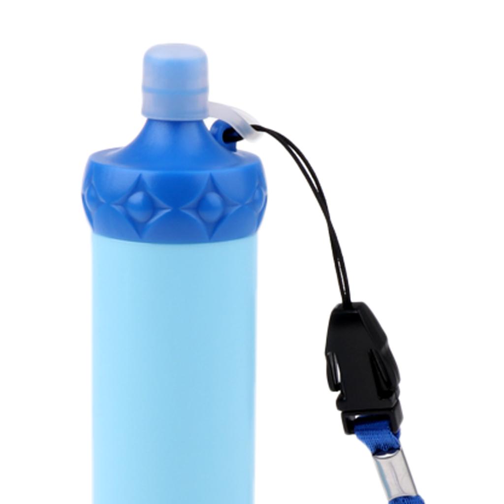 2x Camping Hiking  Water Filter Purification Straw