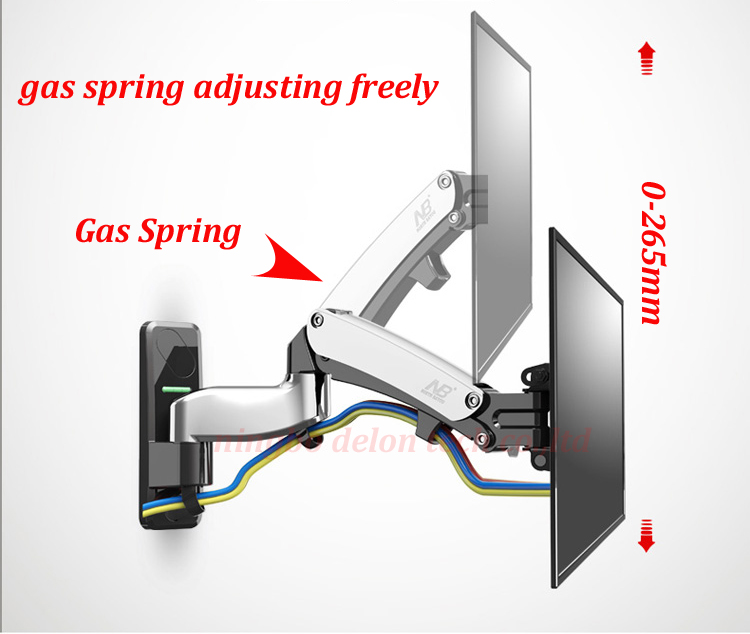 Giá treo tivi tường F500 có thể nâng lên hạ xuống được dùng cho tivi 50-60 inch