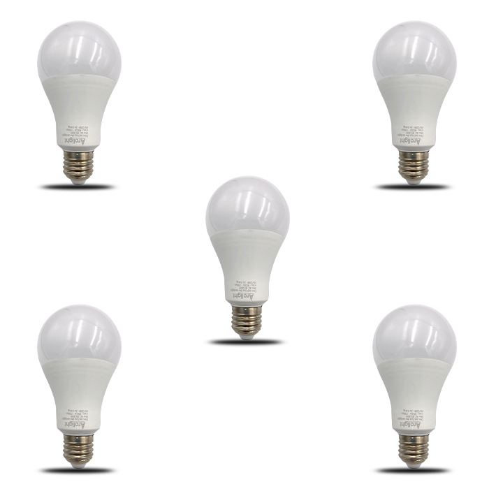 Bộ 5 bóng đèn LED Bulb kín nước 18W siêu sáng