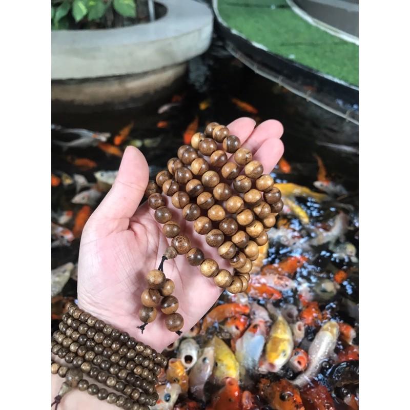 Chuỗi trầm hương 108 hat tốc âm dương 10li