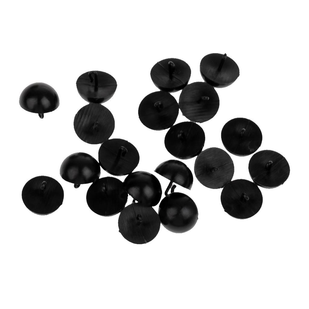 20pcs Boilie Bait Hair Rig Stops Barbel Carp Fishing Terminal Tackle Red