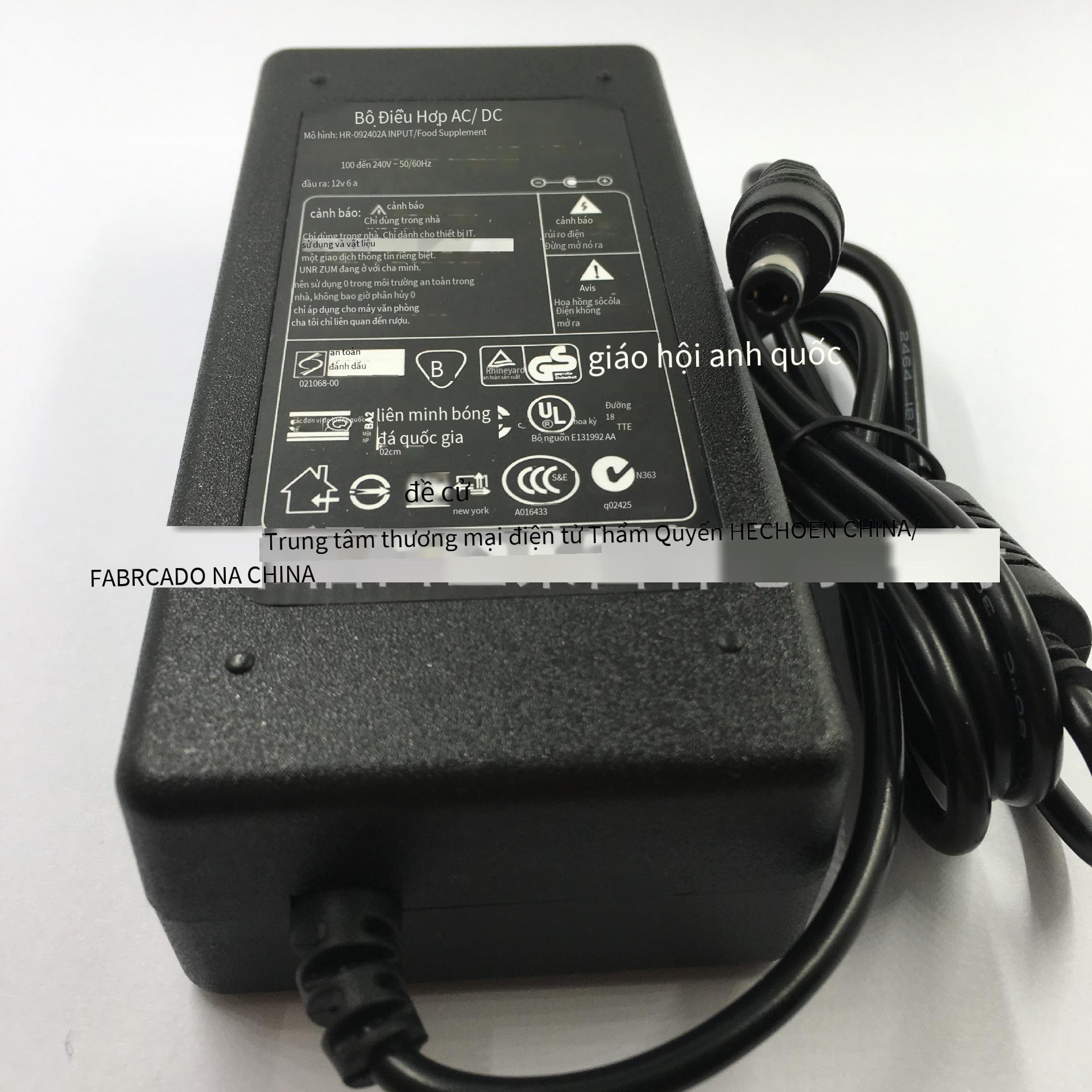 Phong cách mới nhất bán trực tiếp bộ chuyển đổi nguồn 12V6A 12V DC được điều chỉnh nguồn điện chuyển đổi nguồn cung cấp năng lượng giám sát vành đai ánh sáng LED