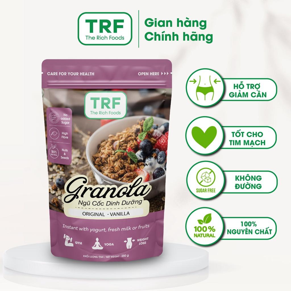 Ngũ cốc Granola Giảm Cân Healthy Ăn kiêng The Rich Foods Vani 250g