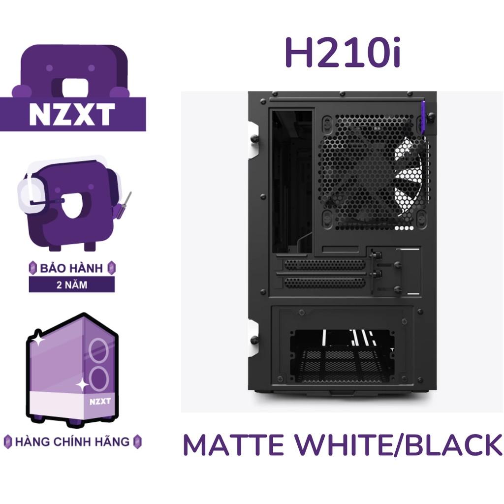 Vỏ Case Máy Tính NZXT H210i Màu Trắng Sần - Hàng Chính Hãng