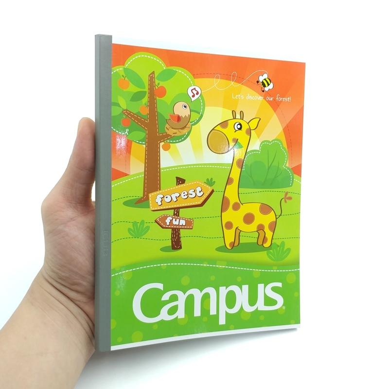 Combo 5 Tập Have Fun - 4 Ô Ly 96 Trang ĐL 80g/m2 - Campus NB-AHAF96 (Mẫu Màu Giao Ngẫu Nhiên)