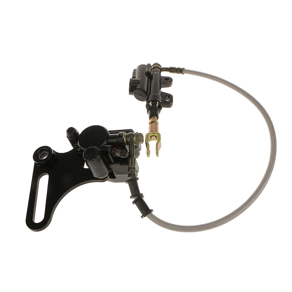 Rear Hydraulic Brake Assembly Cylinder Caliper for 125cc 140cc Pit Dirt Bike