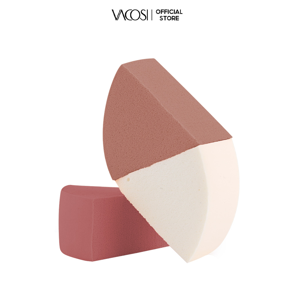 Bông Phấn Ướt Tam Giác Nhọn VACOSI WEDGE SPONGE - BP12