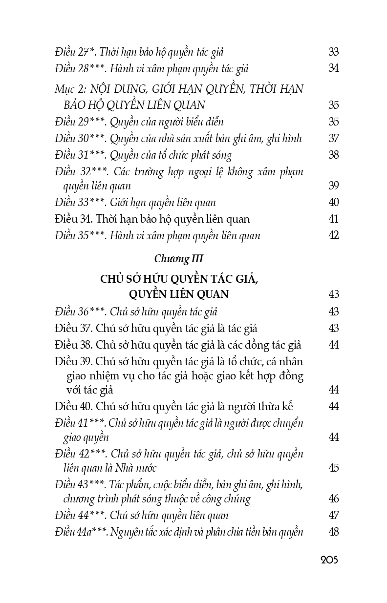 Luật Sở Hữu Trí Tuệ (Hiện Hành) (Sửa Đổi, Bổ Sung Năm 2009, 2019, 2022) (Trình bày đẹp, chi tiết, dễ dàng tra cứu)