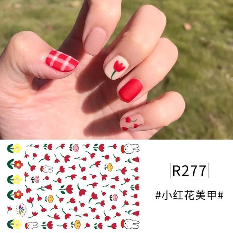 Sticker nails - hình dán móng 3D hoa