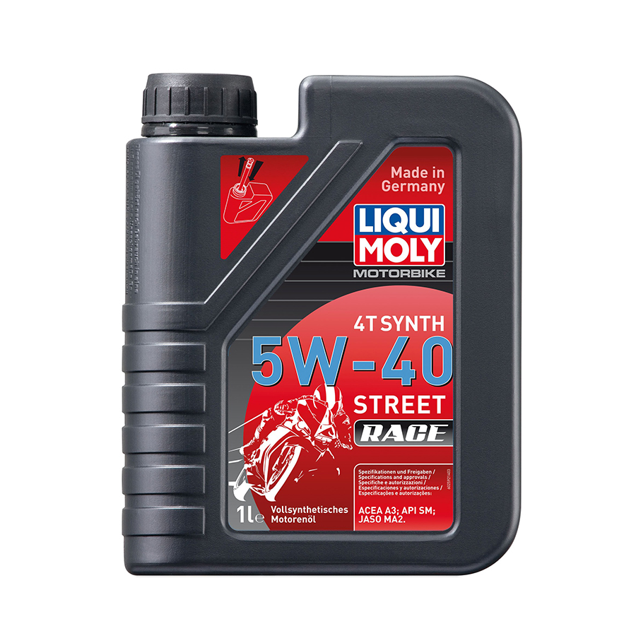 Dầu Nhớt Xe Số Liqui Moly 4T 5W-40 Street Race