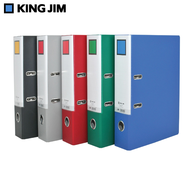 BÌA CÒNG BẬT A4-7CM KING JIM 2695GSV