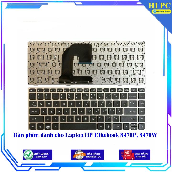 Bàn phím dành cho Laptop HP Elitebook 8470P 8470W - Hàng Nhập Khẩu