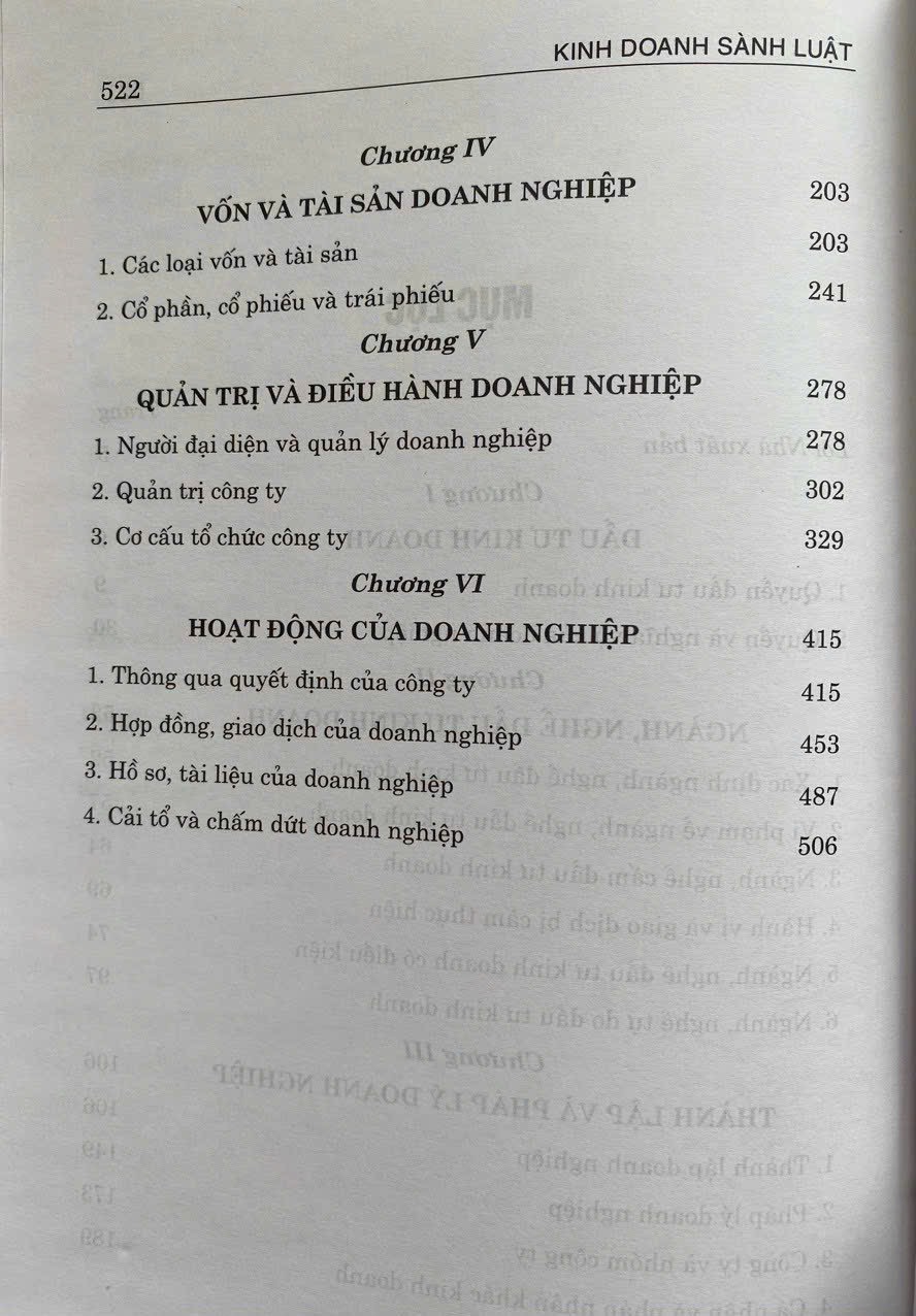 Kinh Doanh Sành Luật (Ứng dụng luật danh nghiệp luật 2020 sửa đổi, bổ sung 2022 và quy định liên quan)