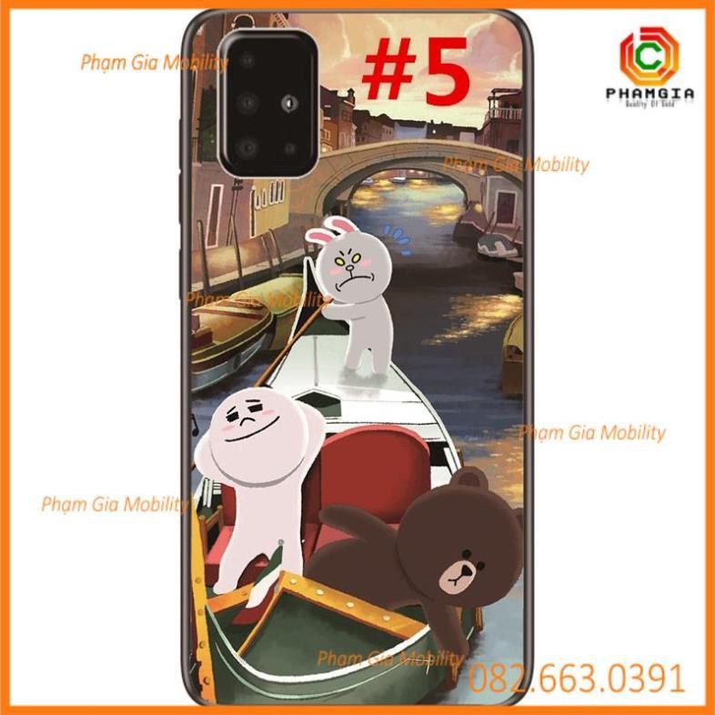 Ốp lưng hoạt hình đẹp dành cho Samsung Galaxy A91/A81/A71/A51/A21/A01 / Note 10 Lite/S10 Lite