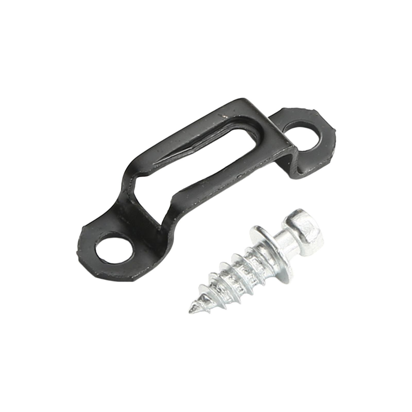 100x Invisible Connector Screw Fasteners Steel 2 in 1 Cabinet Hinge Assembly