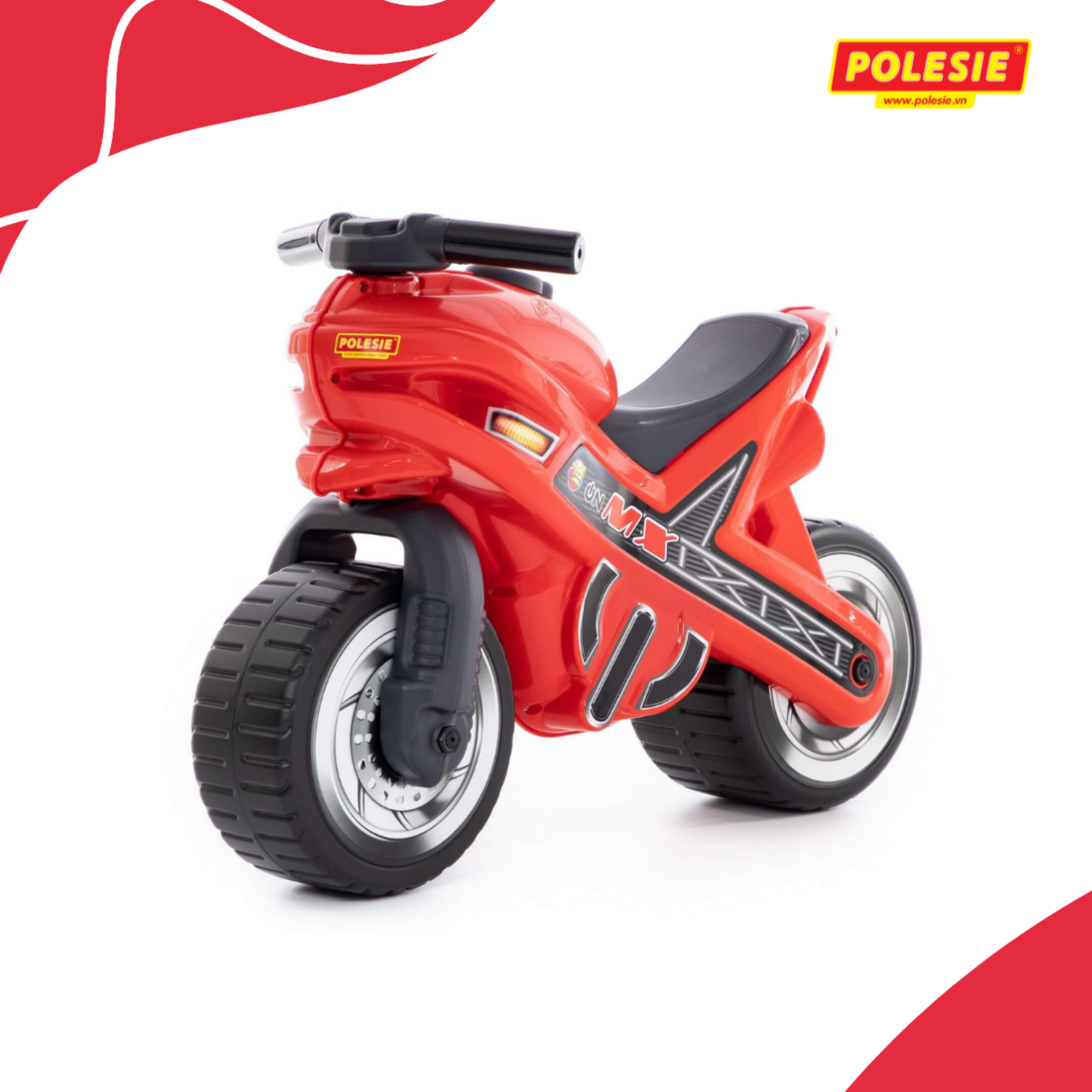 Xe chòi chân mô tô MX 46512 - Polesie Toys