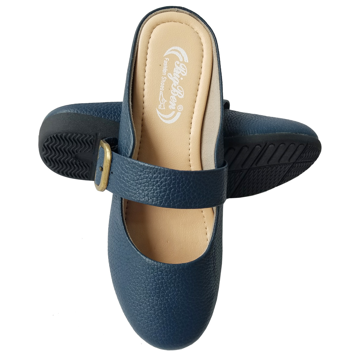 Dép Sục Nữ Da Bò Thật BIGGBEN Cao 5 Phân SBN62