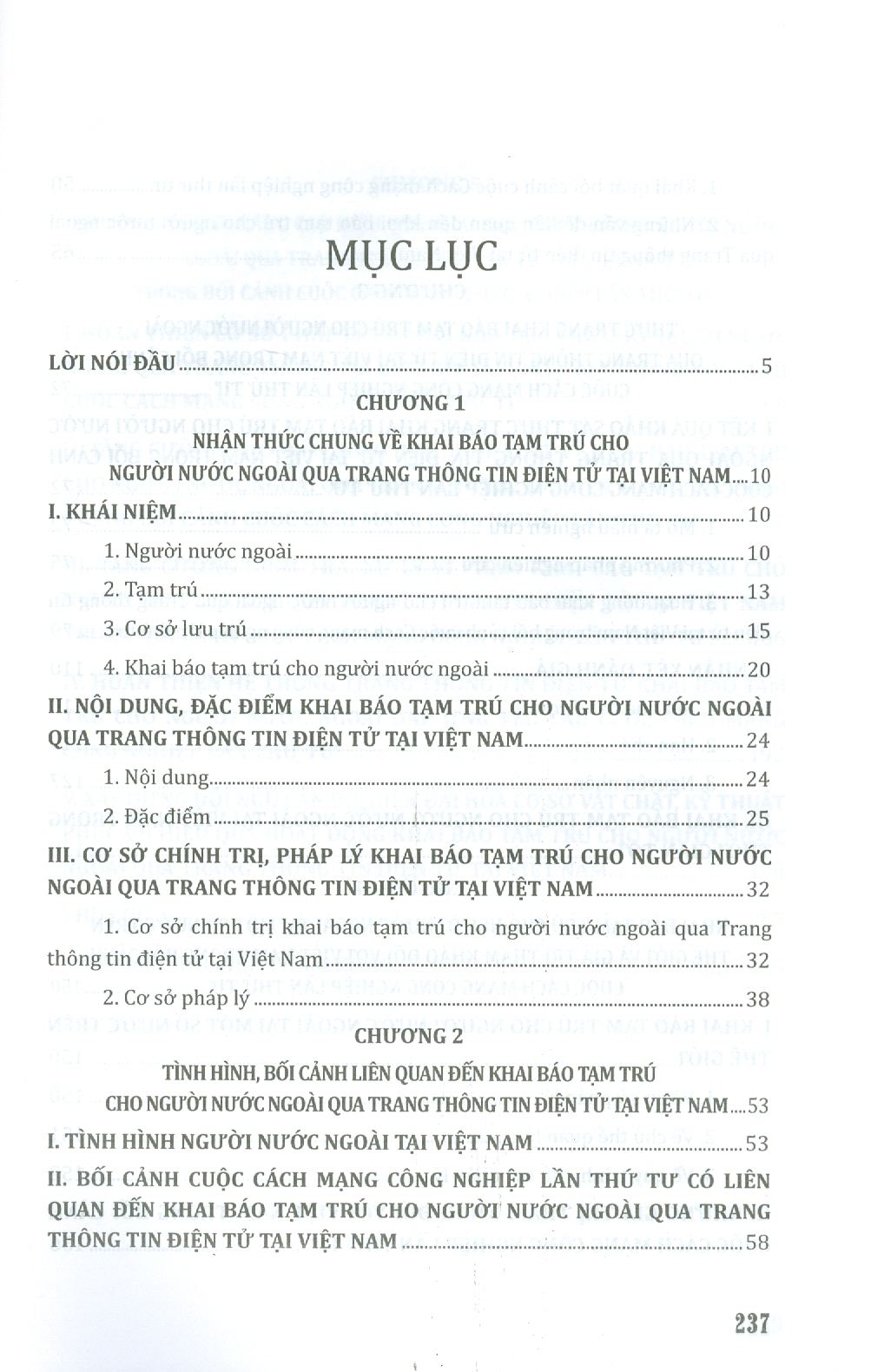 Khai Báo Tạm Trú Cho Người Nước Ngoài Qua Trang Thông Tin Điện Tử Tại Việt Nam Trong Bối Cảnh Cuộc Cách Mạng Công Nghiệp Lần Thứ Tư (Sách chuyên khảo)