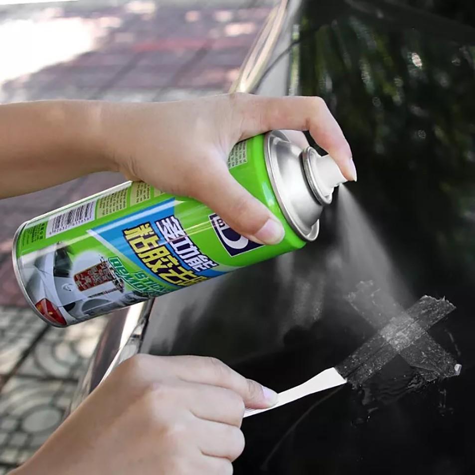 Bình Xịt Tẩy Keo Băng Dính Remover - Làm sạch vết băng dính keo dán mọi bề mặt, làm sạch vết sơn, keo dính trên xe ô tô