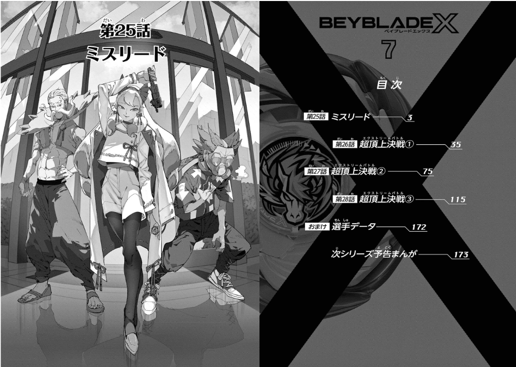 Sách ngoại văn: Beyblade X 7