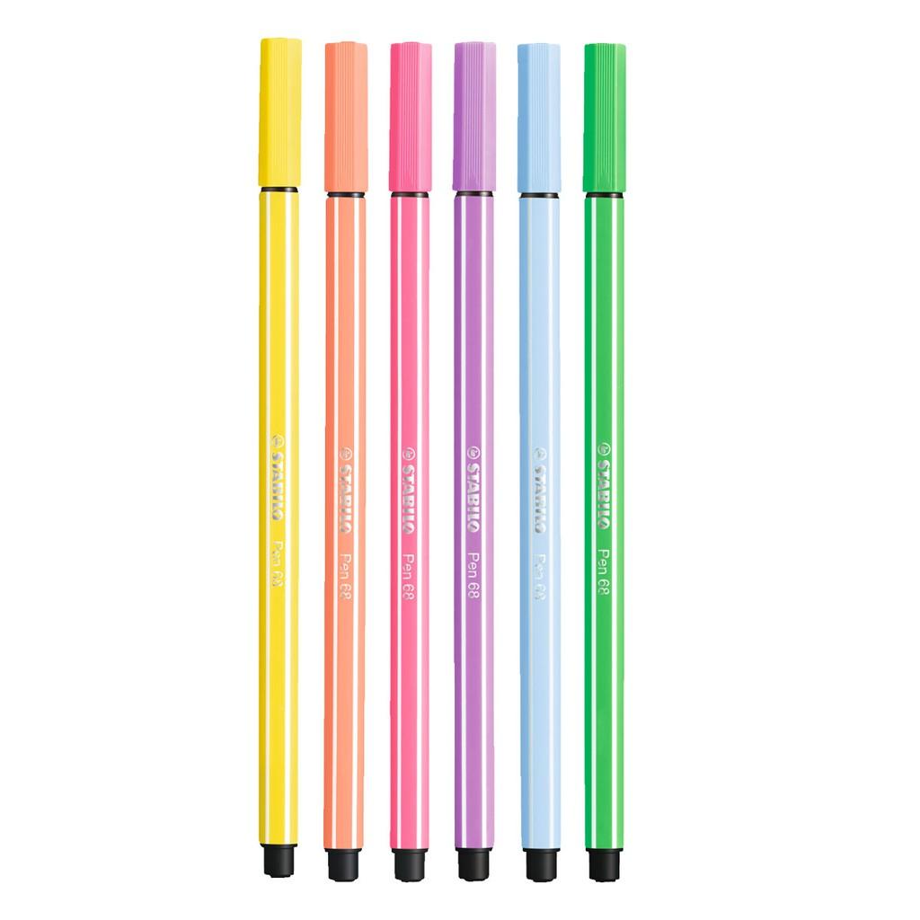 Bộ 6 Bút lông STABILO Pen 68 1.0mm (PN68-C6PA)