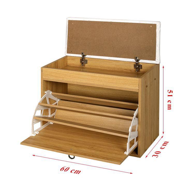 TỦ GIÀY THÔNG MINH BẰNG GỖ SMHOME GD01S - BẢO HÀNH 1 NĂM