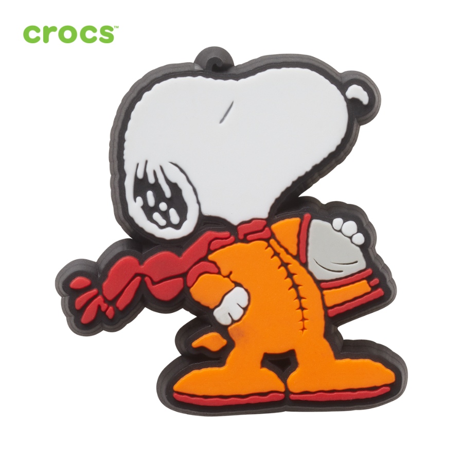 Sticker nhựa jibbitz gắn dép unisex Crocs Peanuts Astronaut Snoopy