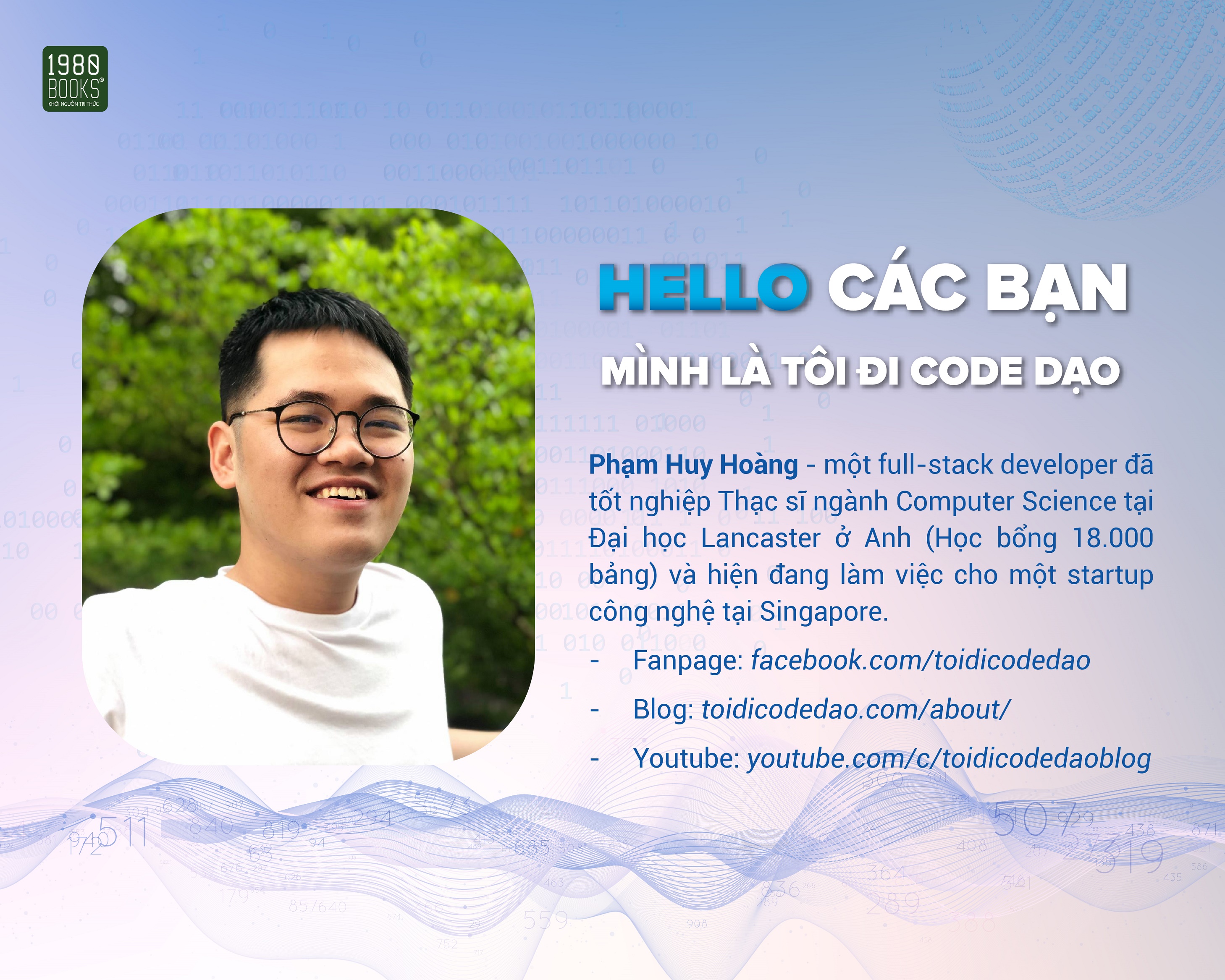 Hello các bạn mình là tôi code đi dạo - Phạm Huy Hoàng