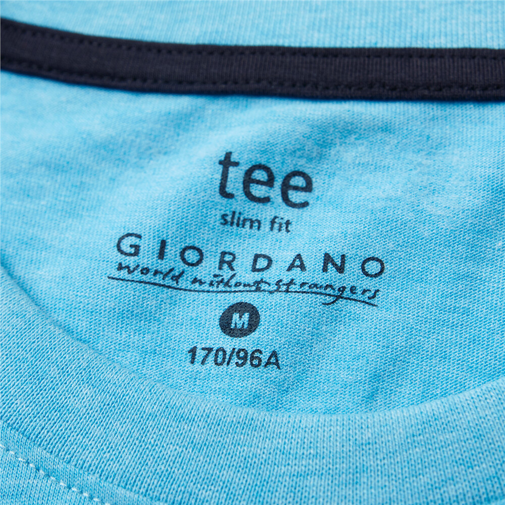 Áo Thun Nam Cổ Tròn Giordano GM C-neck Tee 01020250