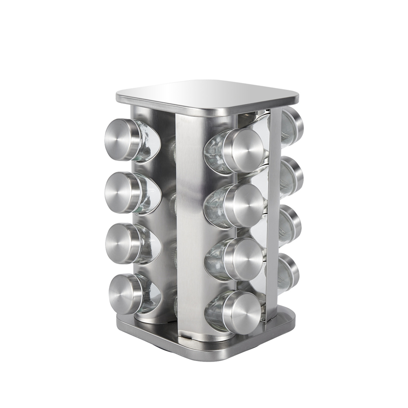 Kaside kệ gia vị inox KSD-S55C Chai gia vị rack gia vị Gia vị rack Giá gia vị thịt nướng