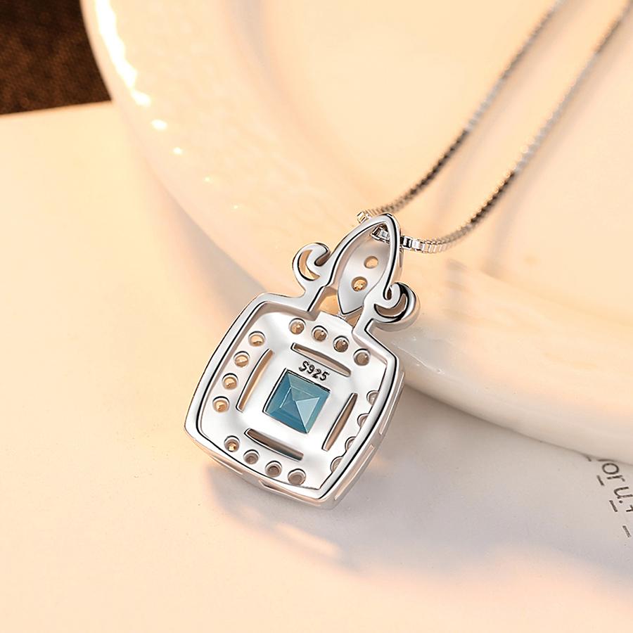 Dây chuyền bạc nữ S925 đính đá cao cấp DB2398 đẹp Bảo Ngọc Jewelry
