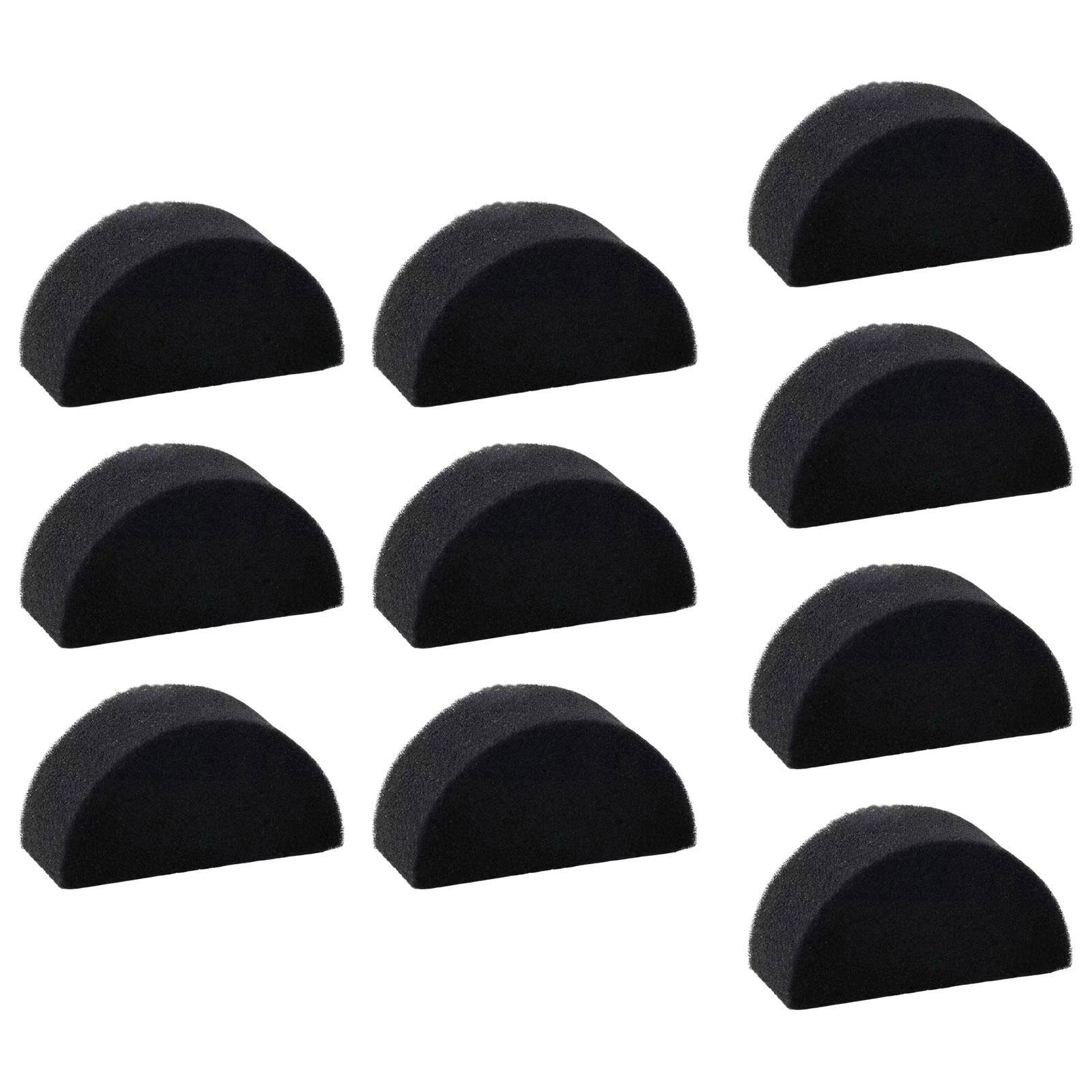 10x Body Painting Sponges for Kids High Density Black Face Painting Supplies