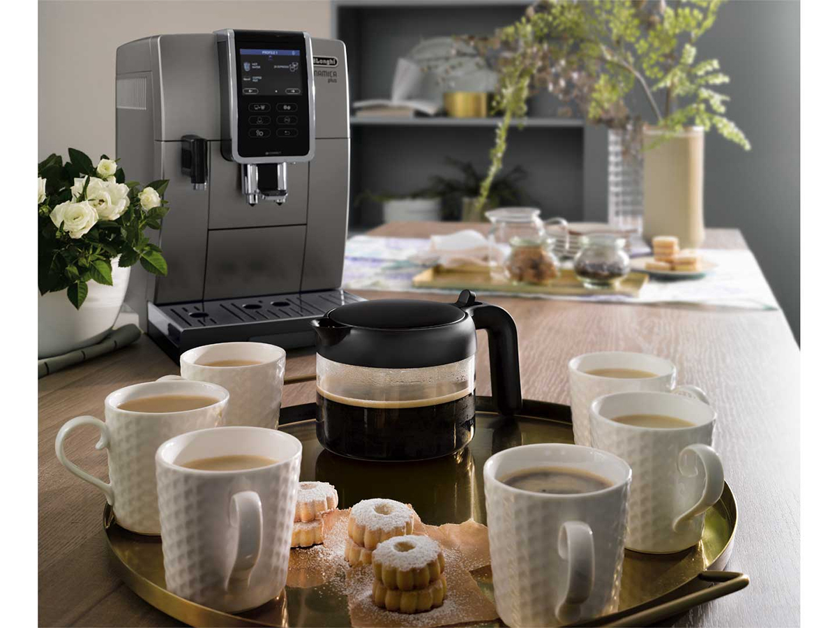 Máy pha cà phê Delonghi ECAM370.95.T - Hàng Chính Hãng