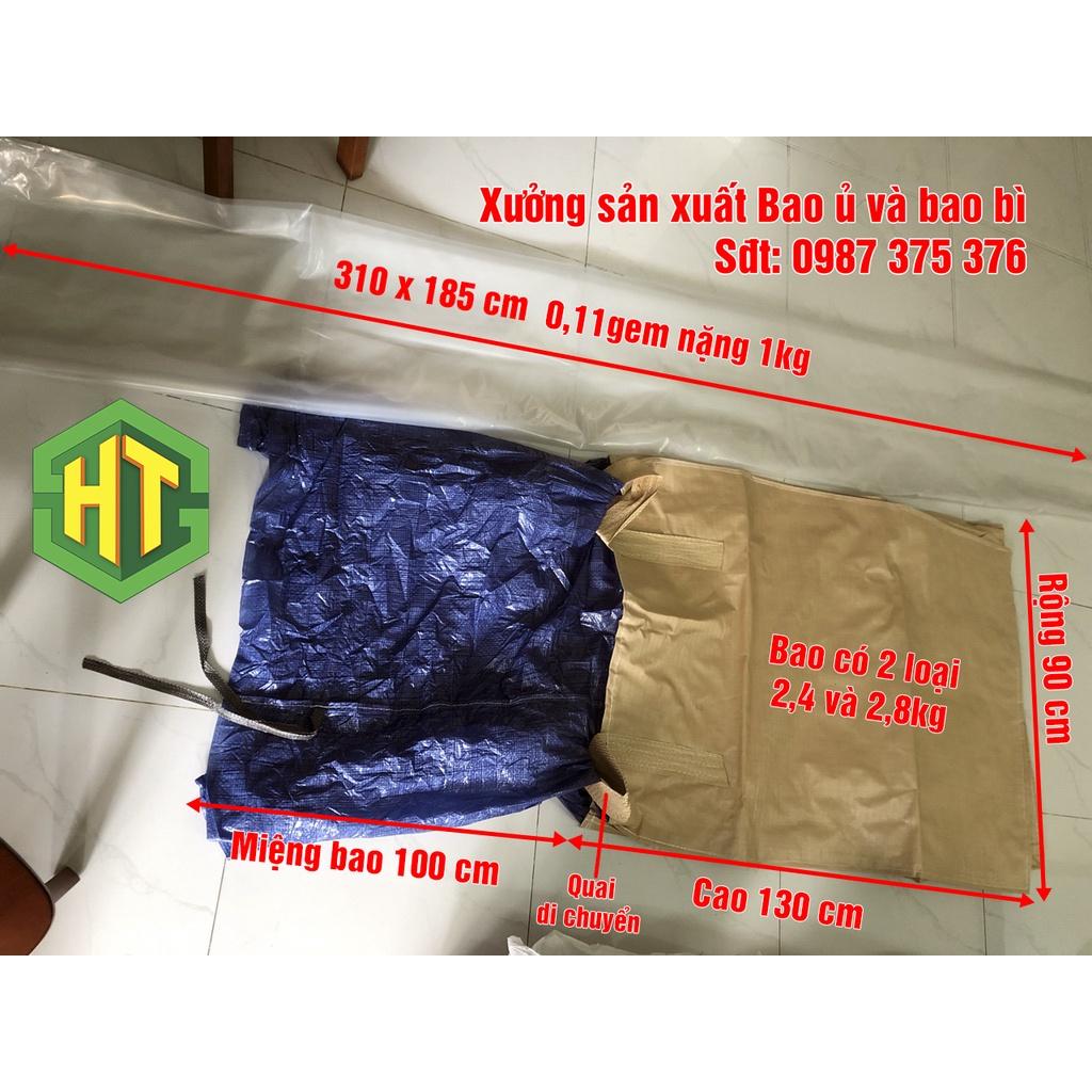 Bao ĐA NĂNG thức ăn xanh TOP 1 cho gia súc, đựng các loại nông sản đồ vật lớn 2,8kg có bao nilon 0,11gem