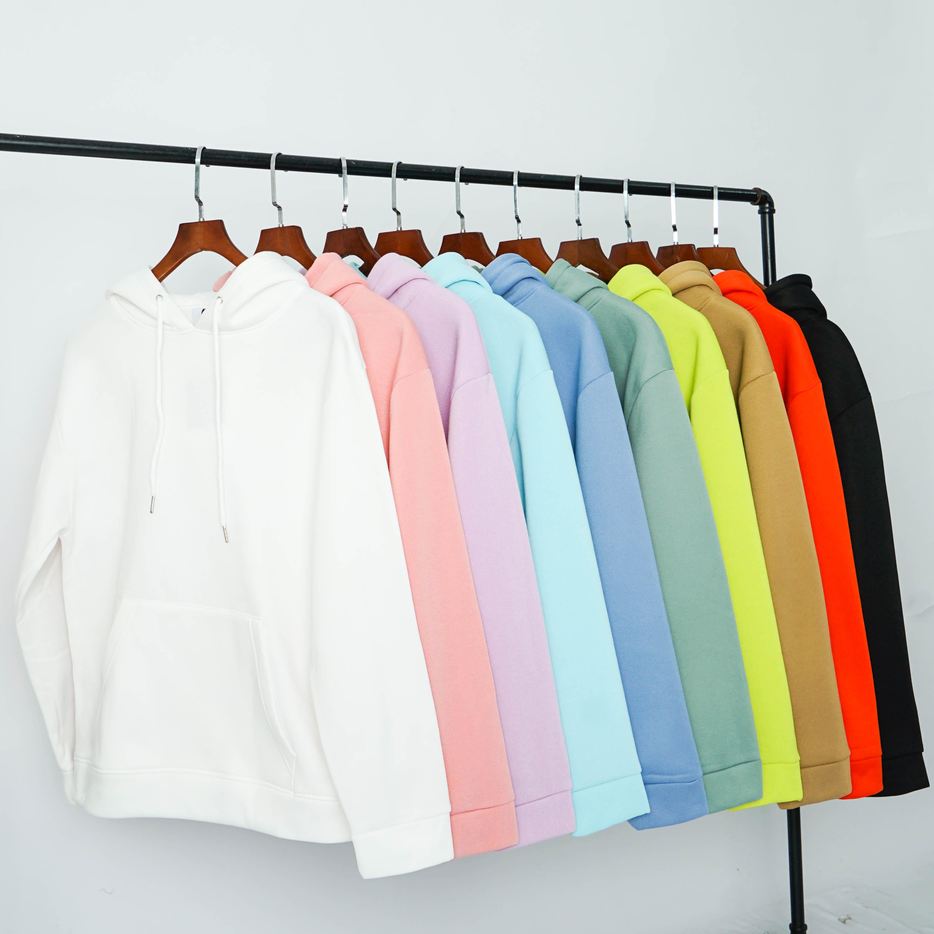 Áo mũ Hoodie Unisex N7 nỉ bông trơn basic cặp đôi nam nữ Oversize Ulzzang Hàn Quốc thu đông form rộng 10 màu