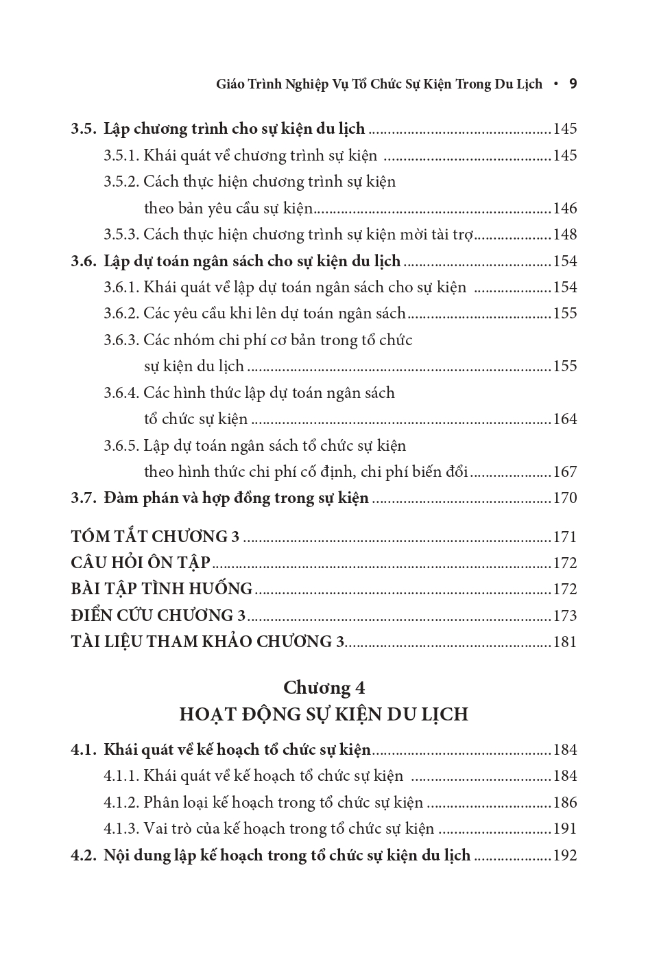 Giáo Trình Nghiệp Vụ Tổ Chức Sự Kiện Trong Du Lịch