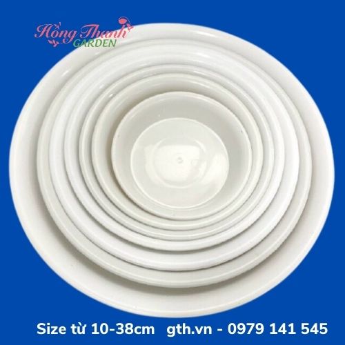 Đĩa lót chậu cây các cỡ
