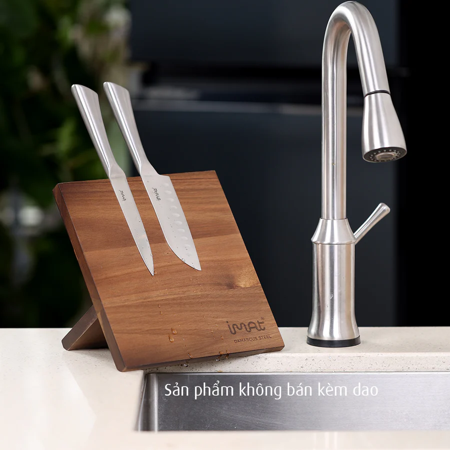 Giá cắm dao nam châm ,Hiệu iMat Gnett I Giá Treo Dao Tiện Ích, Tiết Kiệm Diện Tích, Không Cần Khoan