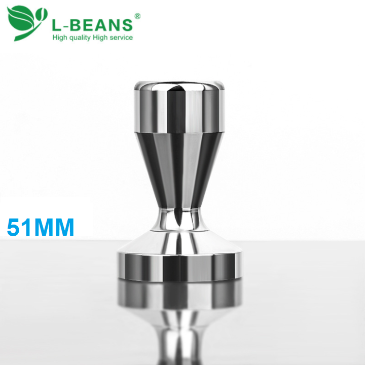 Tay nén tamper cà phê L-Beans máy Espresso cỡ 49, 51 và 58mm - HÀNG NHẬP KHẨU