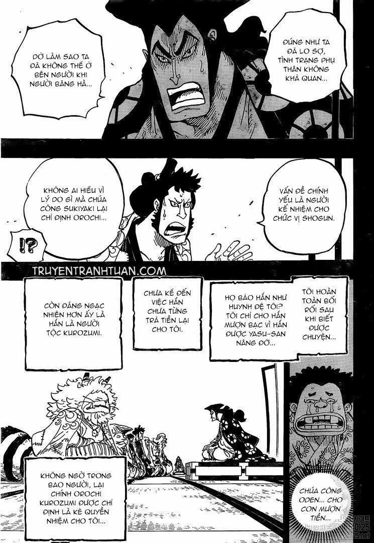 đảo hải tặc - one piece chapter 968 11