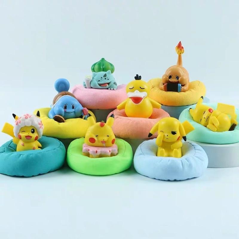 Mô hình Pokemon Elf Sleep Hand Office Aberdeen Sandbag Doll Car Car Car Trang trí