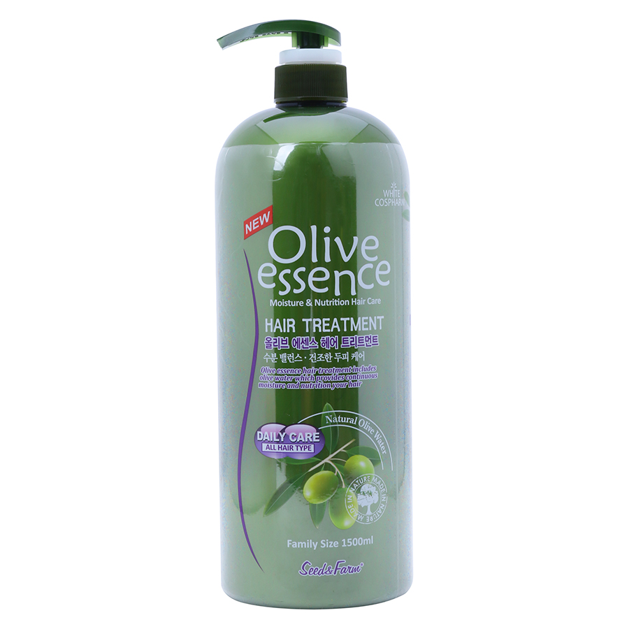 Combo Dầu Gội Và Dầu Xả Organia Seed & Farm Olive Essence Hair