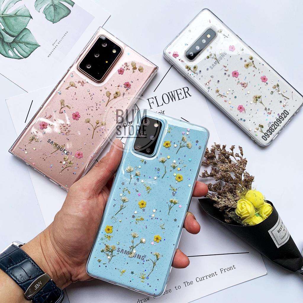 Ốp Lưng Dẻo Hoa Khô Cho Samsung Galaxy S20 Ultra / S20 Plus / S20 Ultra 5G