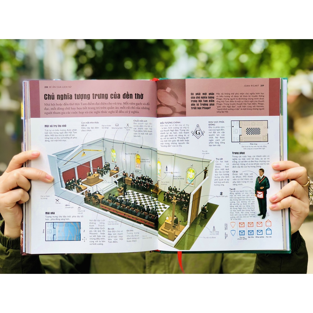 Sách Lịch Sử - Bí Ẩn Của Lịch Sử - Sách Bách Khoa Toàn Thư Lịch Sử, Giải Đáp Mọi Bí Ẩn Lịch Sử Từ Sơ Khai Đến Hiện Đại - Á Châu Books - Bìa Cứng, In Màu